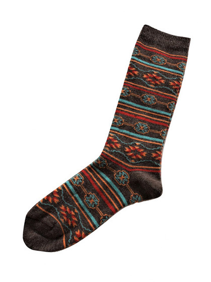 Santa Fe Alpaca Socks