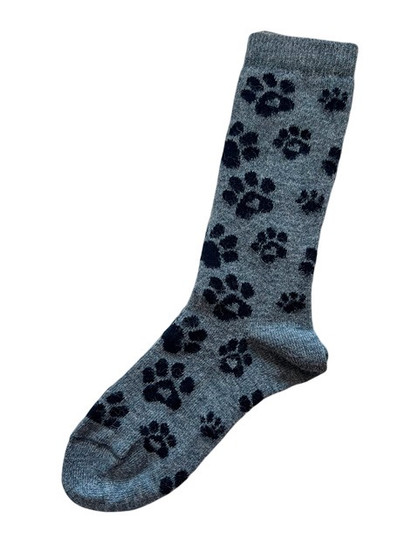 Dog Paw Alpaca Socks