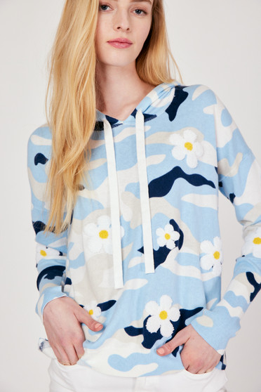 J Society Camo Daisy Hoodie 2953