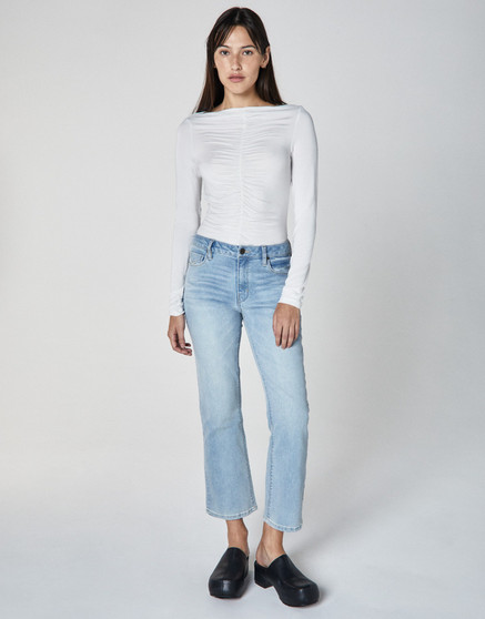 Unpublished Margaux crop flare jeans UW2000869