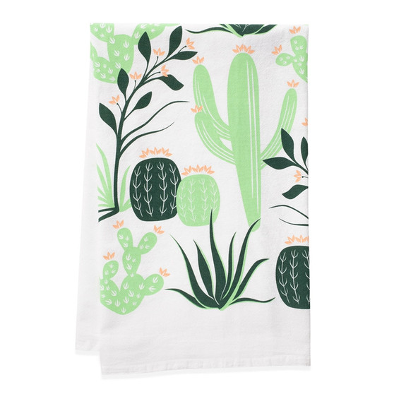 Cactus Tea Towel