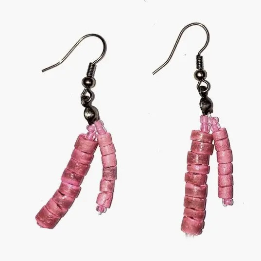 Frisa Earrings - Pink