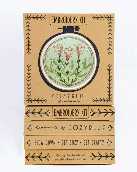 Embroidery Kit - Flower Moon