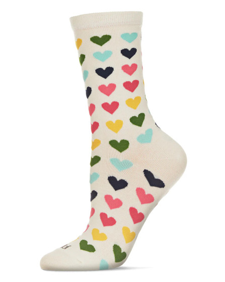 Multi Hearts Socks