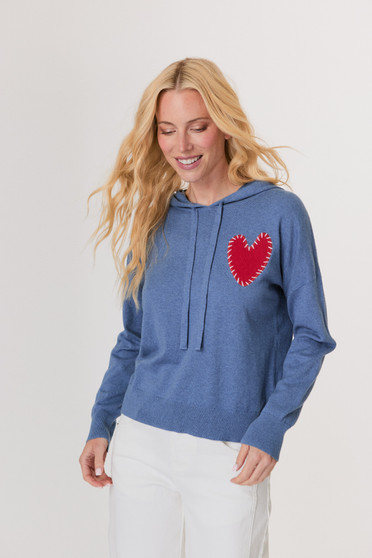 Heart Patch Hoodie