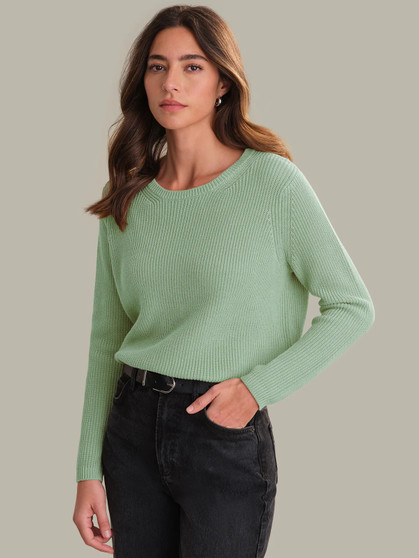 Emma Shaker Pullover - light colors