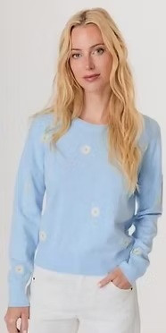 J Society daisy sweater, 100% Cotton