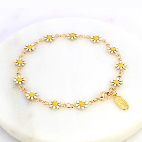 DAINTY DAISY BRACELET