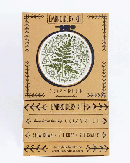 Embroidery Kit - Fern + Friends