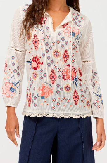Margaret Blouse - Celeste