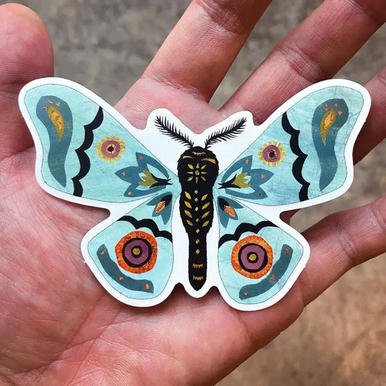 Moth Matte Vinyl Sticker