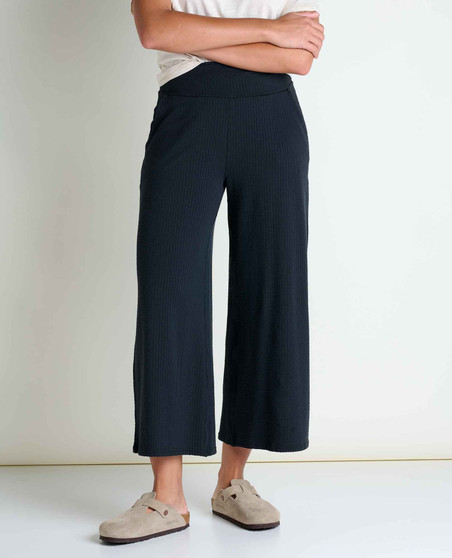 Chaka Wide Leg Crop Pant - Texture