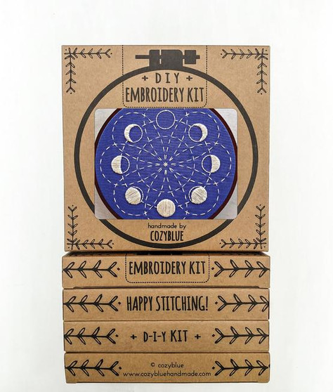 Embroidery Kit - Lunar Blossom