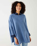 Catalina crewneck sweater from Mersea dutch blue