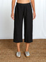 Easy linen crop pant Cut Loose 4402349 Daisy jane black