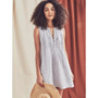 Blue stripe Isha dress by Faherty