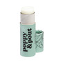 Poppy & Pout all natural lip balm in sweet mint flavor