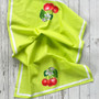 Cherry Sprig Floursack Towel S/2