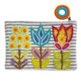 Flowers on Stripes Purse