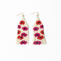 Delilah Poppies Fringe Earring