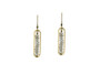 Edgy Petal peapod earring