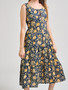 Thais Tier Dress Floral