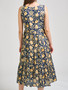 Thais Tier Dress Floral