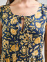 Thais Tier Dress Floral
