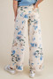 Floral Wide Leg Jeans