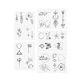 Fine Line Temporary Tattoo