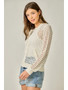 Open Stitch Knitted Jacket