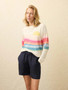 Sunwashed Slub Crewneck Sun Spritz Soleil