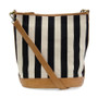 Awning Stripe Bucket Canvas Bag