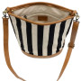 Awning Stripe Bucket Canvas Bag