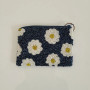 Beaded Coin - Daisy - Navy