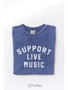 Support Live Music Tee