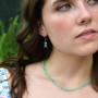 Artemis Turquoise Enamel Arrow Earrings