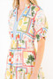 Fruit Print Midi Dress