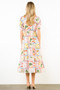 Fruit Print Midi Dress