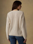 Miriamar Linen Deep V Sweater