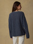 Miriamar Linen Deep V Sweater