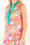 Sleeveless Split Neck Dress