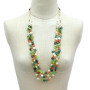 Fallon Multicolored Wood Bead Nk
