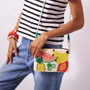Leila Mixed Fruit Seed Bead Clutch