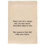 Tea Towel Chocolate Chips