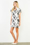 THML flutter sleeve dress