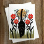 Miss Prissy Paws Greeting Card