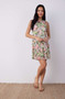 Sleeveless Tiered Mini Dress