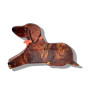 Mini Dachshund Hair Clip