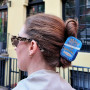 Solar Eclipse Sardine Tin Hair Clip